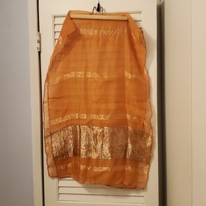 **LAST CALL** Elegant Peach Scarf